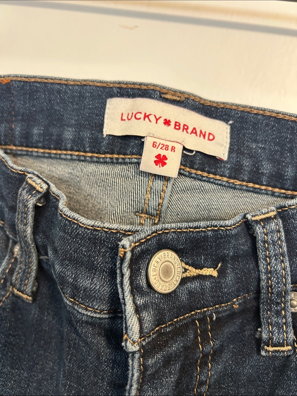Lucky Brand Dark Indigo Stretch Skinny Jeans - Picture 2 of 4